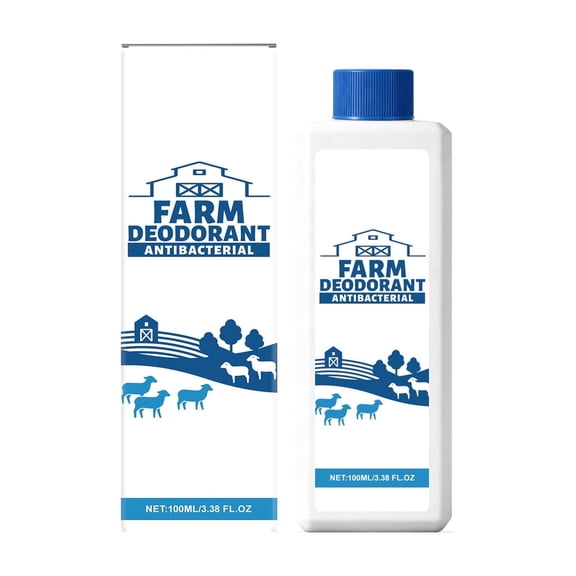 Farm Animal Deodorizer Antibacterial Odor Control Spray for Livestock Areas and Barns 100ml Long Lasting Freshness Formula