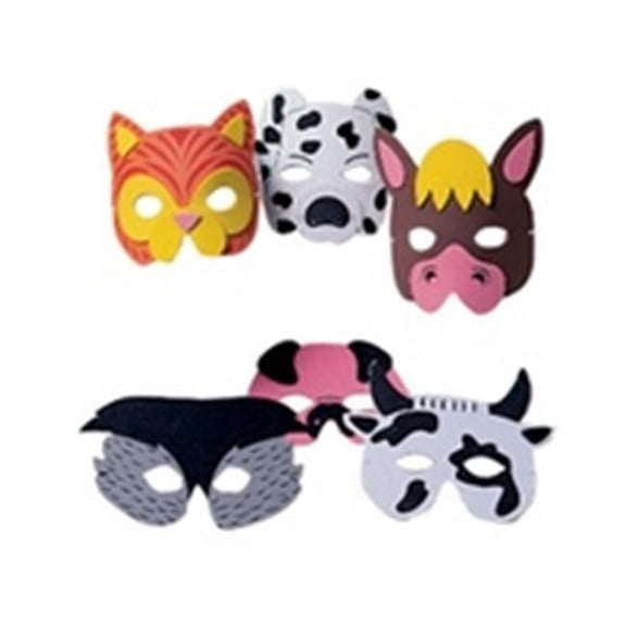 Farm Animal Foam Masks