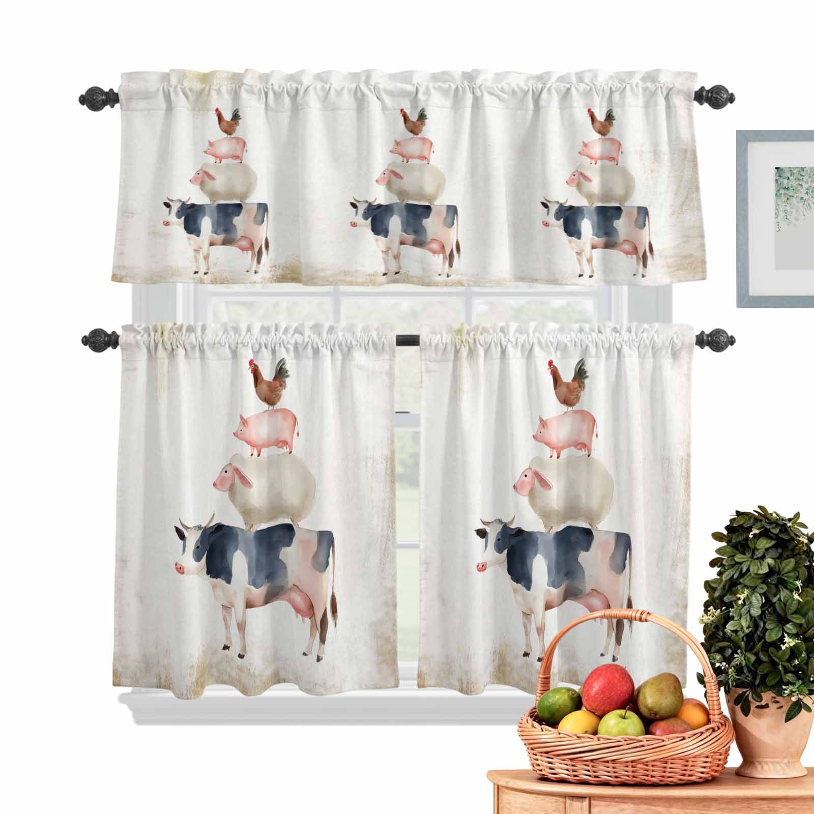Farm Animal Kitchen Decornull