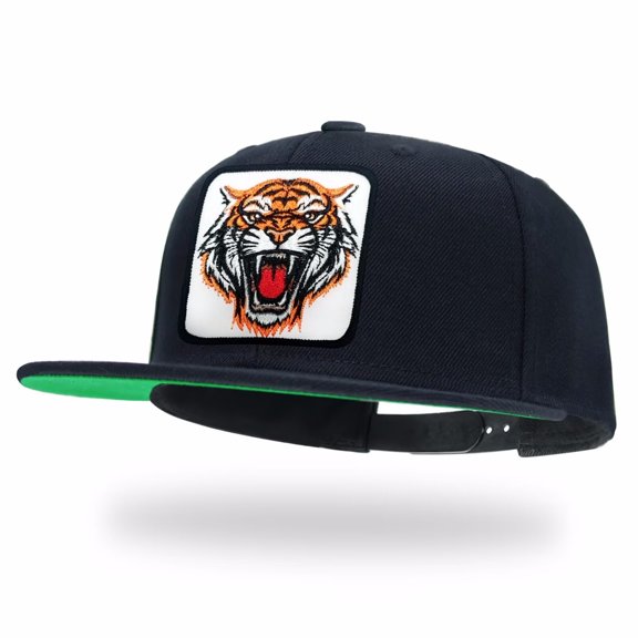 Farm Animal Tiger Snapback Hats for Men Women Adjustable Dad Wool Baseball Caps