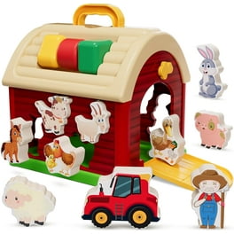 Fisher-Price Little People Farm Toy, Toddler Playset with Smart Stages  Learning Content