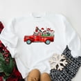 thumbnail image 1 of Farm Animals Christmas Truck | Sweatshirt, 1 of 4