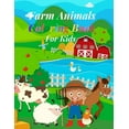 thumbnail image 1 of Farm Animals Coloring Book For Kids: 30 Simple and Fun Animal Coloring Pages, With The Name Of Each Animal. For Kids age, (Paperback), 1 of 1