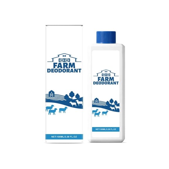 Farm Animals Deodorant Ammonia Odor Reducing Agent Mild Livestock Odor Cleaning Fresh Spray 100ml, Multicolor