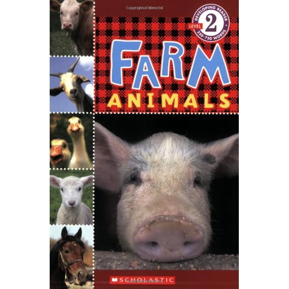 Pre-Owned Farm Animals (Scholastic Reader, Level 2) (Paperback) 0545099935 9780545099936