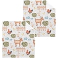 thumbnail image 1 of Farm Animals Wash Cloth Set of 6, 12 x 12 Inch Cotton Baby Washcloths Highly Absorbent and Soft Feel Fingertip Towels Face Towels for Bathroom, Gym, Spa Washcloth Gift, 1 of 7