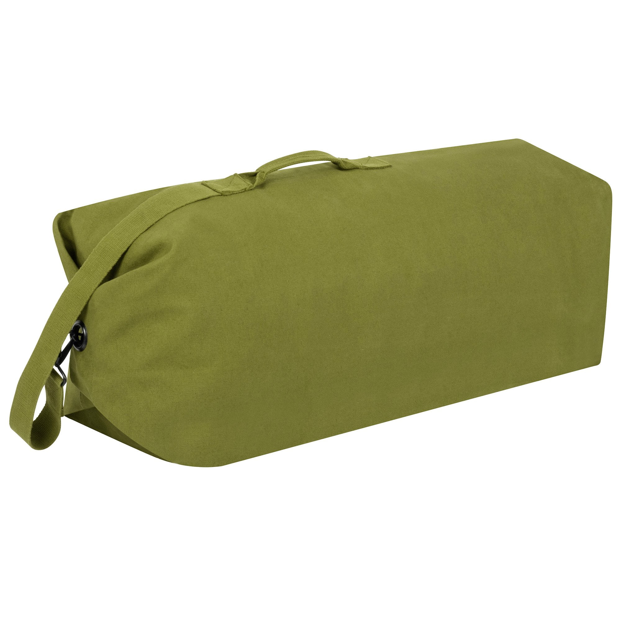 Farm Blue Top Load Single Strap Duffle Bag - Military GI Army Canvas Duffel  Bag - Camping, Travel and Gym Bags for Men - 30 x 50 Double Extra Large  Olive Drab 