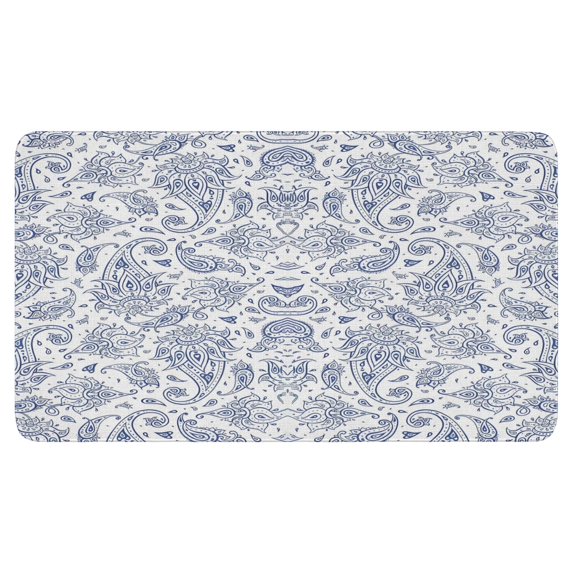 Farm Bohemian Flowers Welcome Doormat for Indoor/Outdoor Entrance Farm Bohemian Flowers Decoration Door Mat Kitchen Door Mat Bedroom Doormat 17x30 Inch