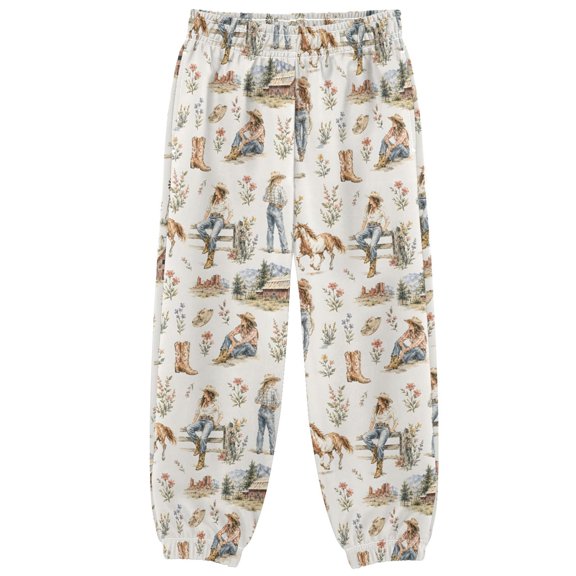 Farm Boys Pants Kids Casual Sweatpants Joggers Toddler Sports Pants 3-10 Years