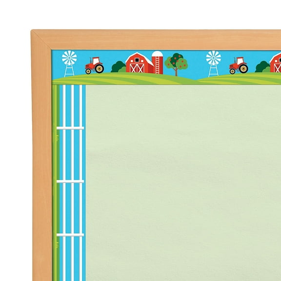 Farm Bulletin Board Borders, Educational, Party Supplies, 12 Pieces