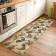 thumbnail image 1 of Farm Chicken Runner Rugs 2x6 ft Country Rustic Rooster Hen Retro Farmhouse Washable Hallway Rugs Non-Slip Floor Mats Absorbent Carpet Bedside Runners for Bedroom Kitchen Bathroom Laundry Room, 1 of 9