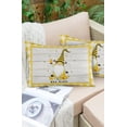 thumbnail image 1 of Farm Cute Gnome with Honey Bees Outdoor Pillow Covers Set of 2,Decorative Waterproof Throw Pillow Case,Yellow Grid and Rustic Wood Grain Cotton Linen Soft Cozy Cushion Pillowcases, 1 of 7
