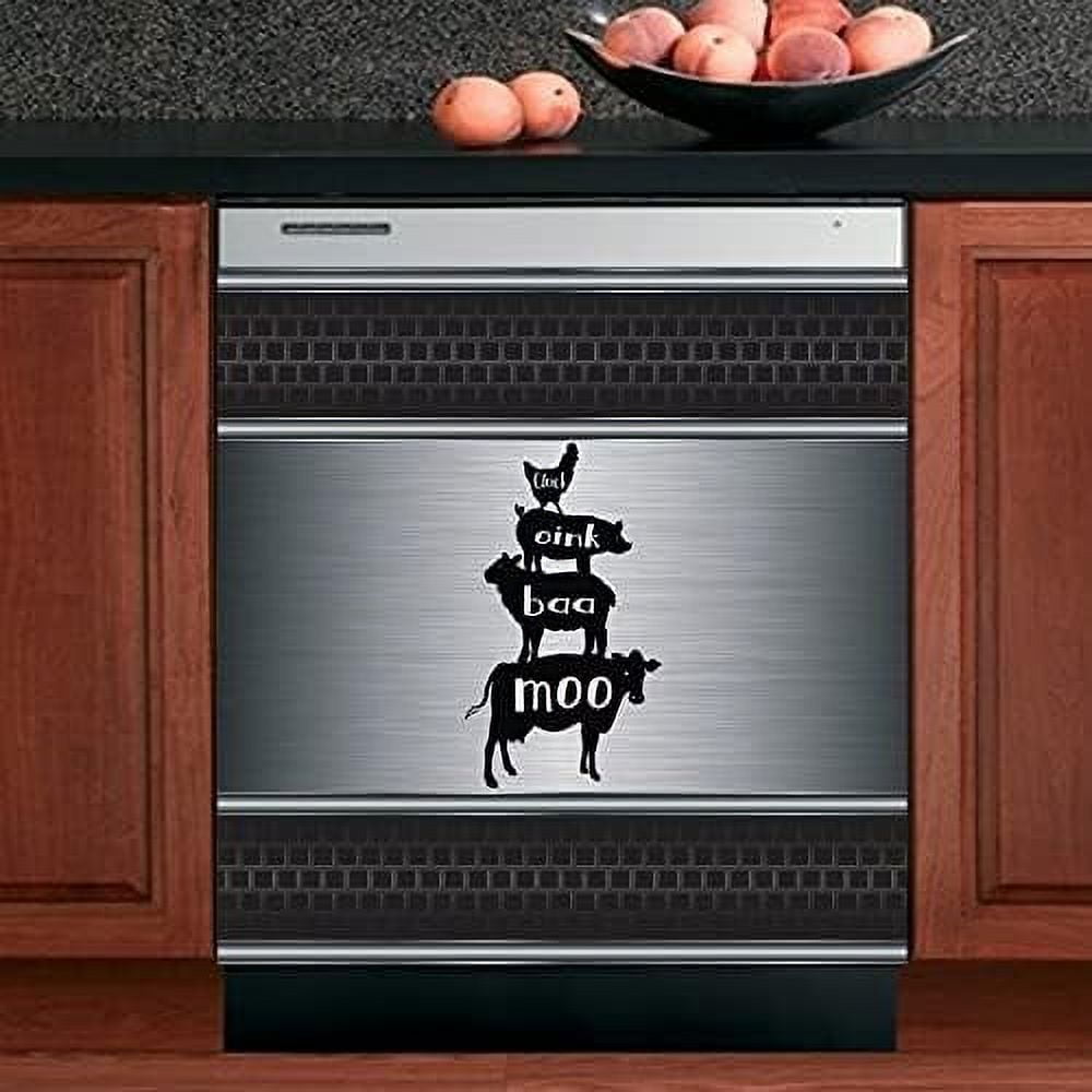 Farm Dishwasher Farmhouse Decorative Fridge Dishwasher