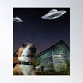 thumbnail image 1 of Farm Dog Selfie Poster Wall Art, Modern Wall Decor For Living Room Bedroom, 16x24 UNFRAMED, 1 of 3