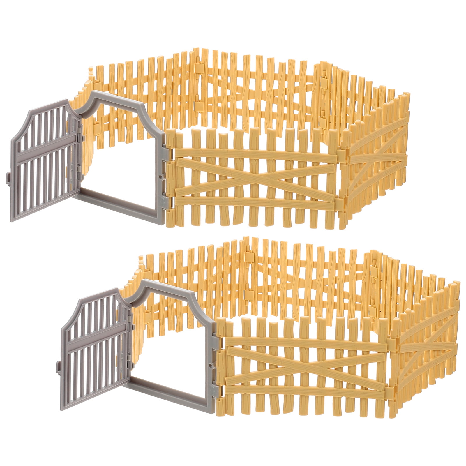 Farm Fence Toy Artificial Puzzle Childrens Toys Small Sand Table