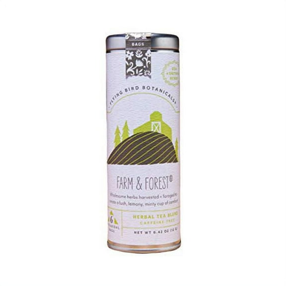 Farm & Forest  - 6 Tea Bag Tin - Herbal Blend