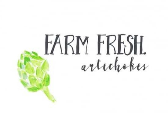 Farm Fresh Artichokes II Canvas Art - Pamela J Wingard  (24X36)