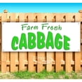 thumbnail image 1 of Farm Fresh Cabbage 13 oz Vinyl Banner With Metal Grommets, 1 of 4