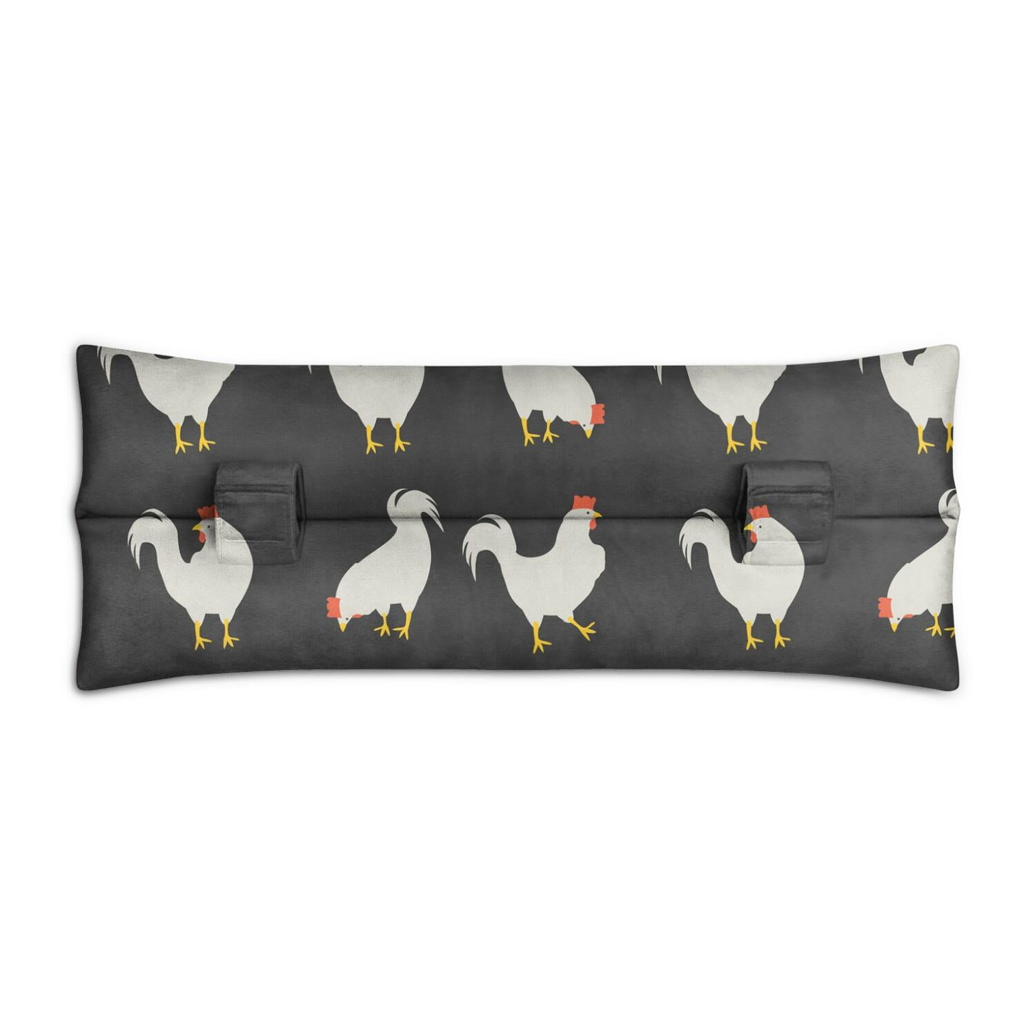 Farm Fresh Chicken Eggs Art Seatbelt Pillow - Soft Mastectomy Cushion for Women After Surgery