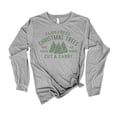 thumbnail image 1 of Farm Fresh Christmas Tree Cut and Carry Holiday Shirt Ladies Womens Long Sleeve T-shirt Christmas Graphic Tee-Athletic Heather-5xl, 1 of 1