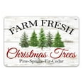 thumbnail image 1 of Farm Fresh Christmas Trees Sign Farmhouse Décor Decorations Wall Art Winter Décor Santa 8x12 108120097003, 1 of 3