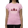thumbnail image 1 of Farm Fresh Christmas Trees Tee T-shirt Women's, 1 of 1