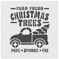 thumbnail image 1 of Farm Fresh Christmas Trees Truck DIY Cookie Wall Craft Stencil - 3.5 Inch, 1 of 5