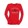 thumbnail image 1 of Farm Fresh Christmas Trees Women's Long Sleeve, 1 of 4