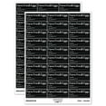 thumbnail image 1 of Farm Fresh Eggs Date Quantity Label Carton Sticker Set - Black - Gloss Finish - 1.75" Medium, 1 of 7