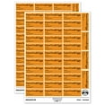 thumbnail image 1 of Farm Fresh Eggs Date Quantity Label Carton Sticker Set - Orange - Matte Finish - 1.5" Small, 1 of 7