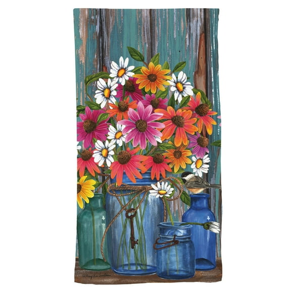 Briarwood Lane Farm Fresh Flowers Hand Towel