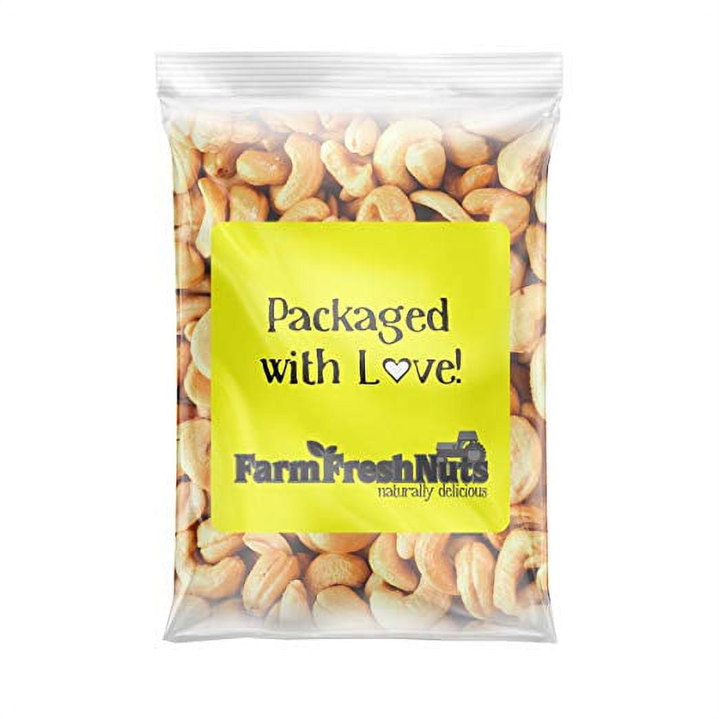 Farm Fresh Nuts Dry Roasted In Small Batches and Unsalted Cashews (4 LB)