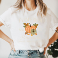 thumbnail image 1 of Farm Fresh Pumpkin Fall Patch Season Autumn Graphic Design Unisex T-shirt, for men & women, up to size 5XL, 1 of 2