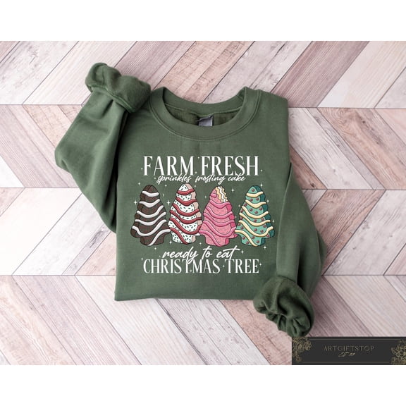 Farm Fresh Sprinkles Frosting Cake Ready To Eat Sweatshirt, Groovy season Sweater, Retro season s, season Cakes Tshirt, F3712 Tshirt All Size S-5XL