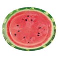 thumbnail image 1 of Farm Fresh Watermelon 8 Ct 12 x 10" Oval Banquet Paper Plates Platters, 1 of 1