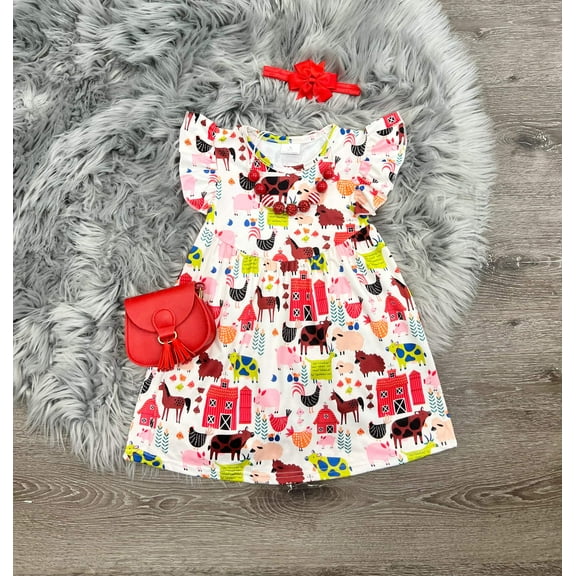 Farm Friends Dress