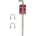 Farm Gate Anchor Cane Bolt 18in - Farming Livestock Spring-Loaded Fence ...