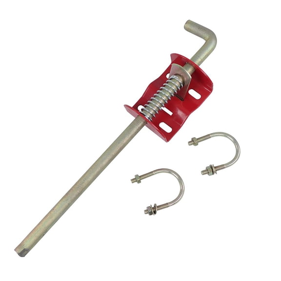Farm Gate Anchor Cane Bolt 44.5cm Farming Livestock Drop Rod Cattle Gate Bolt