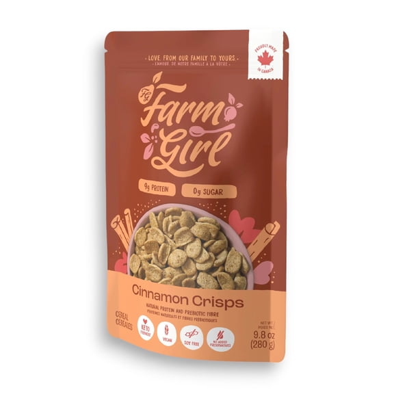 Farm Girl Cinnamon Crisps Cereal - 280g (9.8 oz)