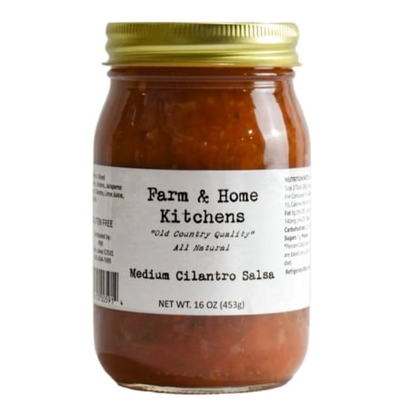 Farm & Home Kitchens FH-SFCIL Medium Cilantro Salsa 16 oz.