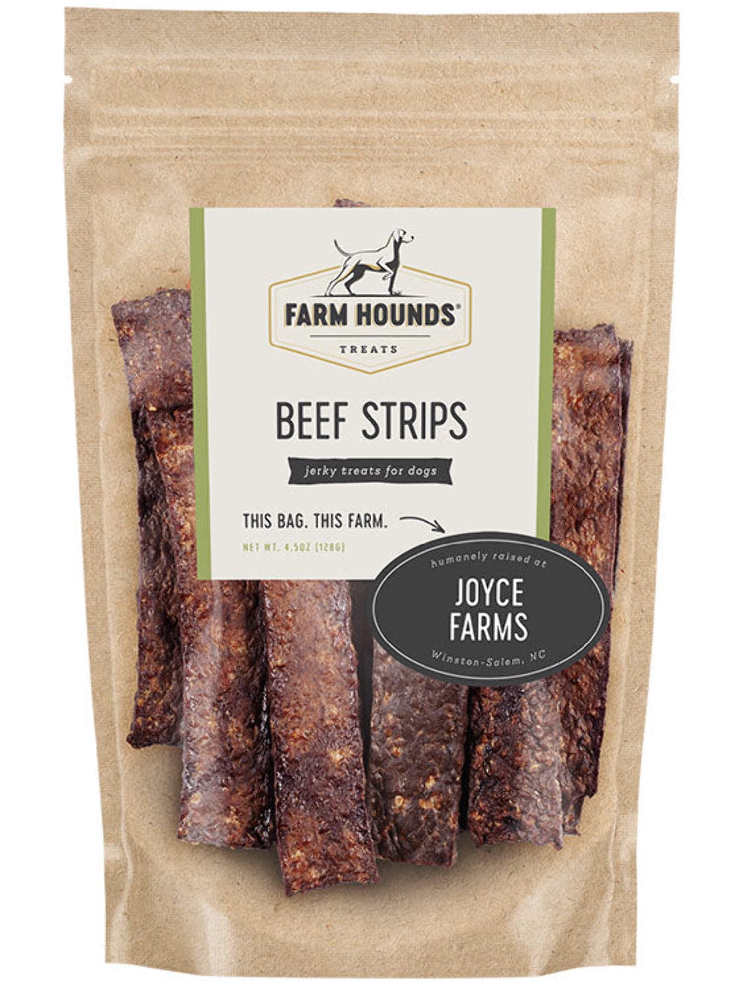 Farm Hounds Beef Treats, Humanely Raised, No Fillers, Healthy Dehydrated Treats Made in USA