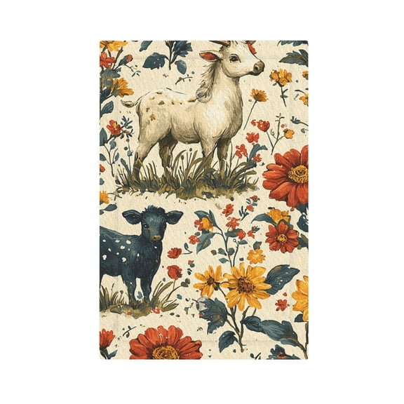 Farm House Animals Goat Light Switch Cover Decorator No Device Blank Wall Plate 1-Gang Receptacle Outlet Decor