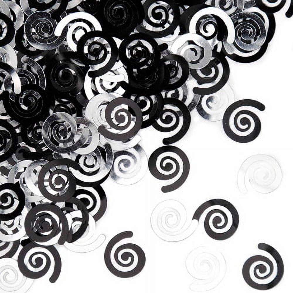 Farm House Fun Black Birthday Confetti
