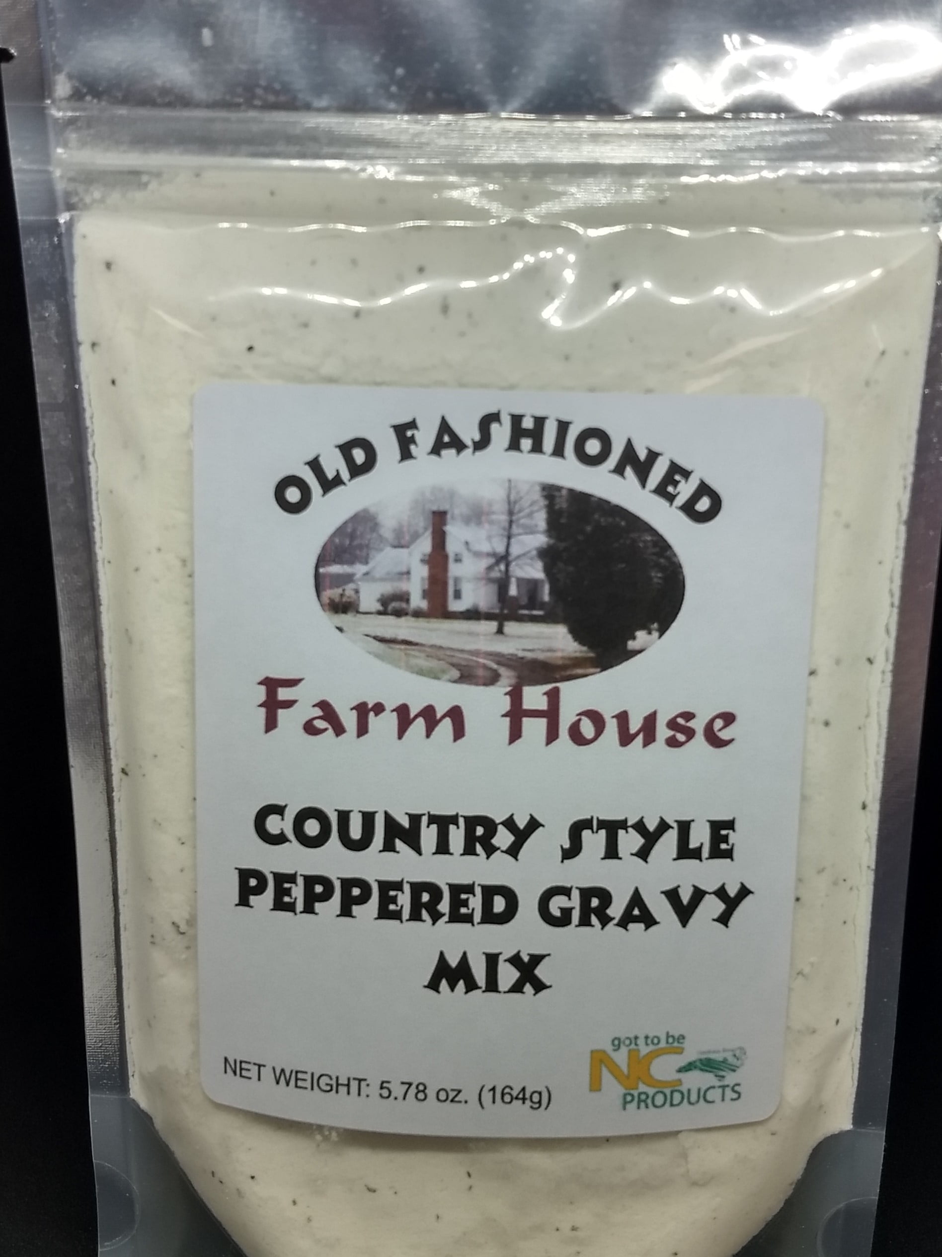 Farm House Old Fashioned Country Style Peppered Gravy Mix Large 5.78oz 