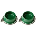 thumbnail image 1 of Farm Innovators 1 Quart Electric Heated Pet Water Bowl, Green (2 Pack), 1 of 3