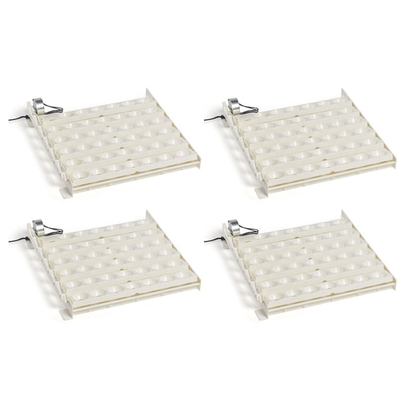 Farm Innovators 3200 Automatic Egg Turner for Improved Hatching (4 Pack)