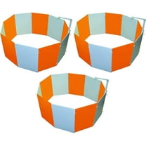 Farm Innovators 3700 Baby Chick Corral Starter Home Coop Kit with 10 Plastic Panels and Adjustable Brooder Lamp Hanger for Up to 15 Chicks 3 Pack