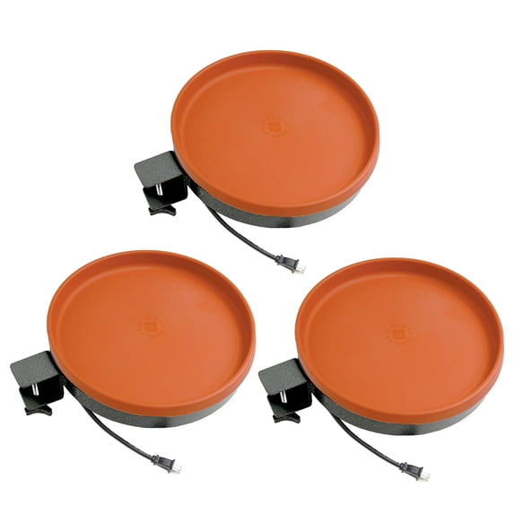 Farm Innovators All-Season 3-In-1 75 Watt Outdoor Heated Birdbath (3 Pack)