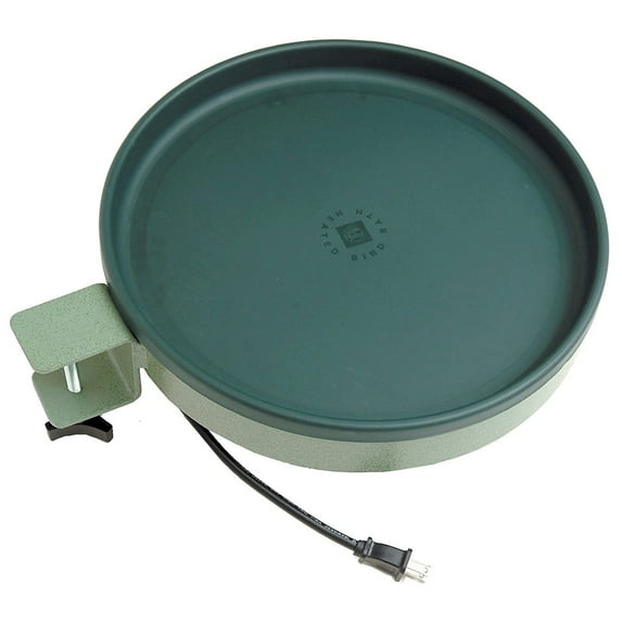 Farm Innovators All Seasons 3 In 1 Outdoor Heated Birdbath, 75 Watt