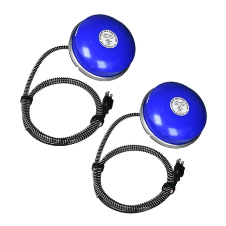 Farm Innovators Cast Aluminum Floating Submergible Tank De-Icer (2 Pack)